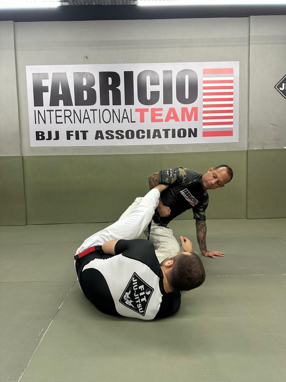 Passagem de guarda no treino